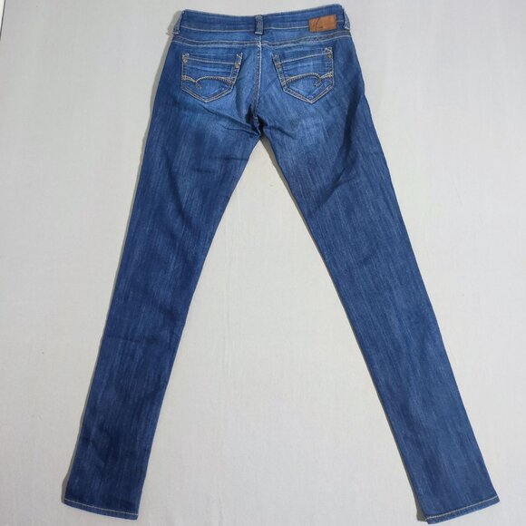 Mavi Jeans women's size 26/34 ink blue Serena Low rise super skinny stretch - Picture 3 of 15